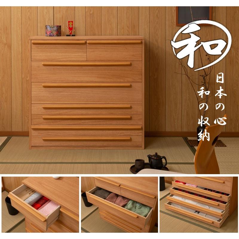 ナチュラルウッド桐材無垢木製カラー多引き出し7段チェストタンス収納飾り棚収納家具 ナチュラルウッド桐材無垢木製カラー多引き出し7段チェストタンス収納