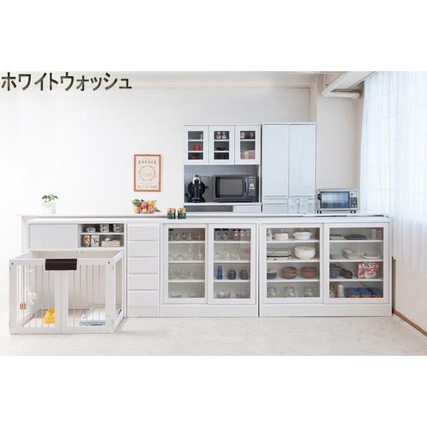 カウンター下収納 チェスト 引き出し５段 シンプルデザイン スリム リビング収納 天然木 日本製 完成品_5