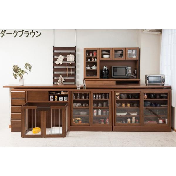 カウンター下収納 チェスト 引き出し5段 シンプルデザイン スリム