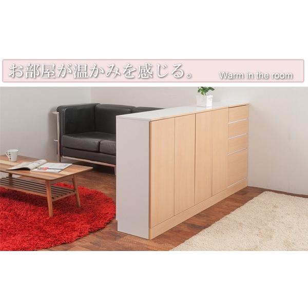キャビネット 収納 食器棚 白家具 キッチン オフィス ホワイト シェルフ 幅60cm｜shuno-kagu｜07