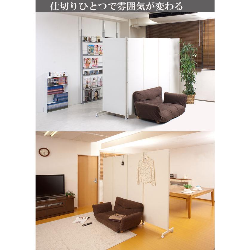 折りたたみ式5連パーティション引取条件でお願いします。 日本住器工業OTPシリーズ折りたたみパーテーション 高さ180cm 5連