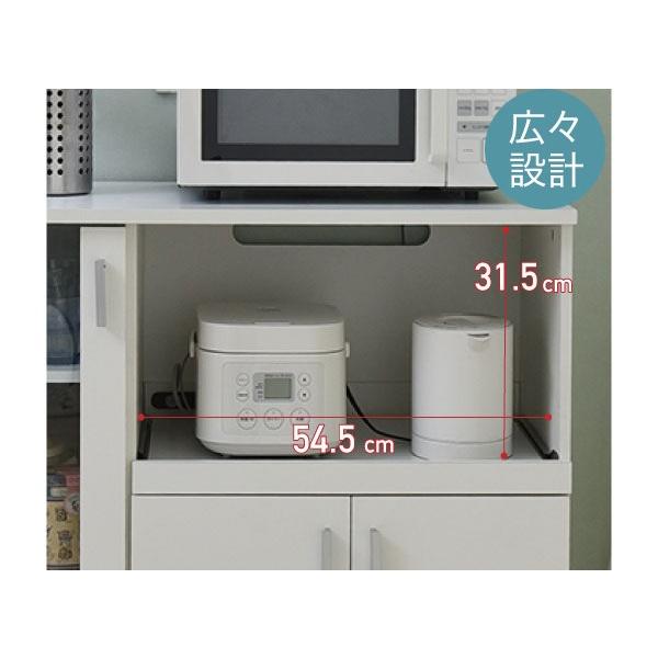 キッチンカウンター　レンジボード　レンジ台 キッチンカウンター レンジ台 食器棚 : 収納家具本舗 - 通販 - Yahoo