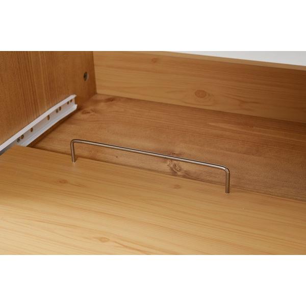 レンジ台 キャスター付き ガラス扉 引き出し 収納 スリム 幅45 高さ156