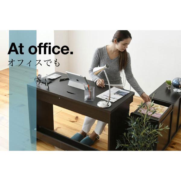 美しい鏡面仕上げ！デスク、チェスト、ラック三点セット 美しい鏡面仕上げ！デスク、チェスト、ラック三点セット