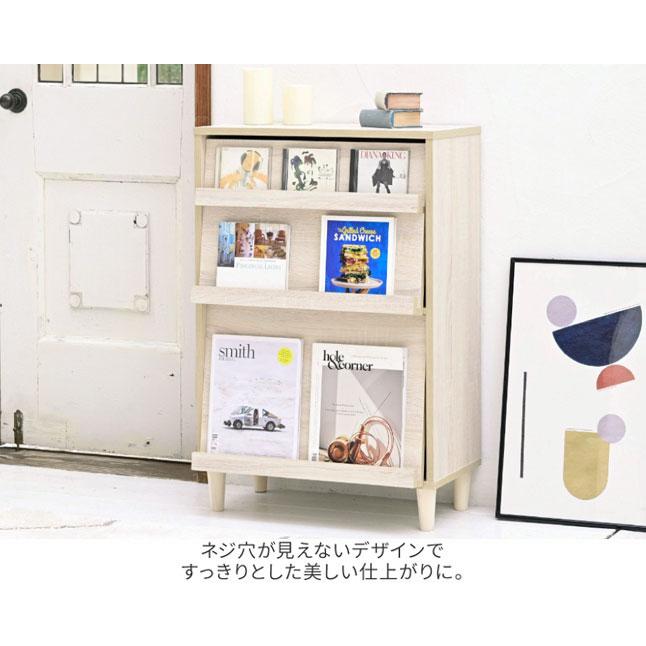 収納棚 ディスプレイラック 壁面収納 積み重ね可能 脚付き 木製 幅60