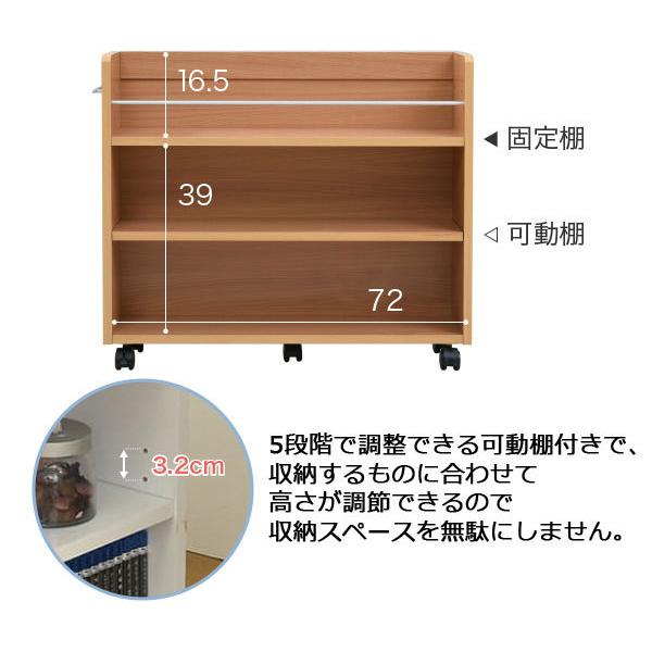 本棚 CD DVD Blu-ray 収納 4個セット キャスター付き 押入れ ワゴン