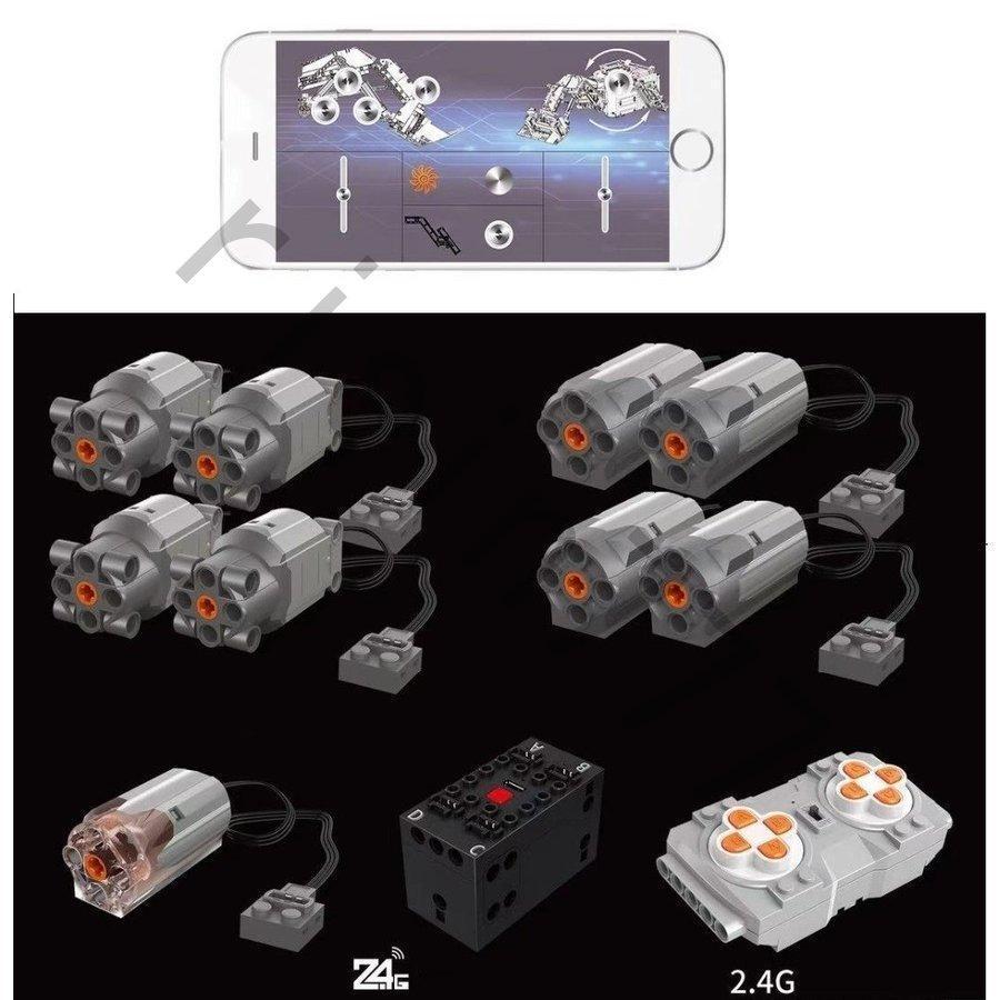 leg0レゴ42100互換品 ラジコン スマホ連動 ショベル 掘削機 リープヘル R9800 ドライブセット付き 働く車 ミニカー モデル 車おもちゃ 誕生日 新年 プレゼント プレゼント 車おもちゃ 誕生日 新年