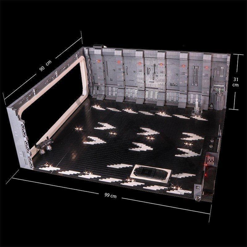 レゴ 互換品 ミレニアムファルコン ドッキング ベイ (ライトキットなし) スターウォーズ クリスマス プレゼント 75192 