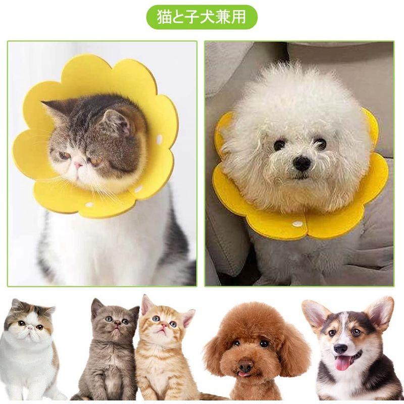 市場 DFsucces エリザベスカラー 猫用 押しボタン式 犬用 調整可能 傷舐め防止 手術後傷口保護 軽量柔らかい 術後服着替え 通気性 着脱 ヘルスケア、介護用品 エリザベスカラー 猫用 犬用 舐め防止 避妊手術 去勢手術 傷口保護 柔らかい