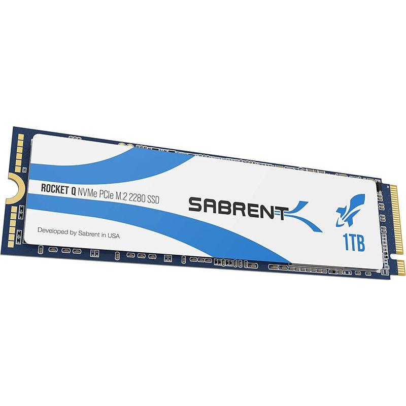 SabrentロケットQ 1TB NVMe PCIe M.2 2280ハイパフォーマンス内蔵SSDドライブ R   W 3200   200