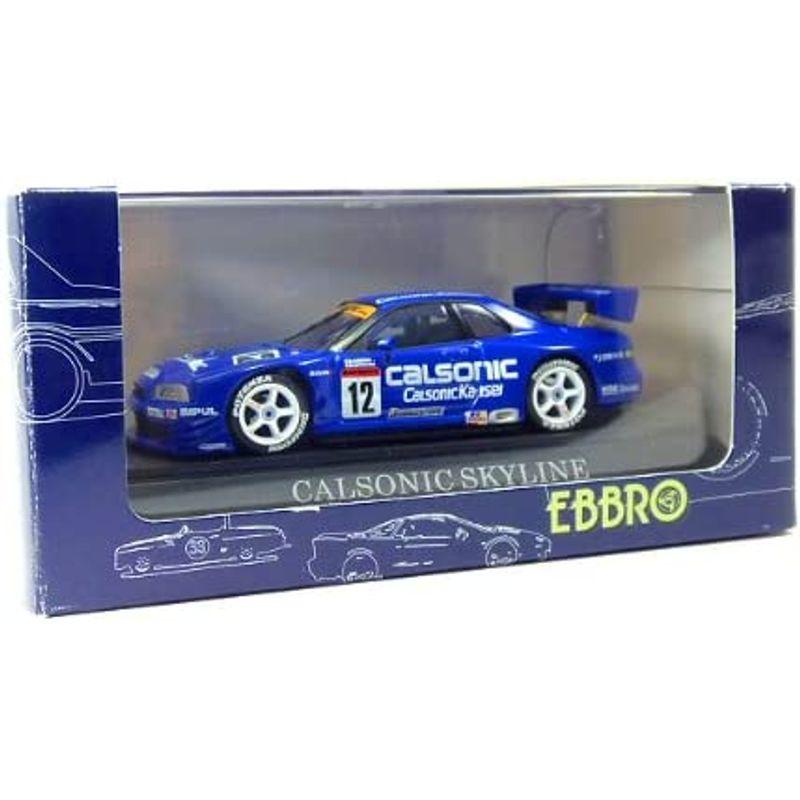 売り値下 1/43 EBBRO エブロ カルソニック SKYLINE スカイライン JGTC 2000 ブルー #12