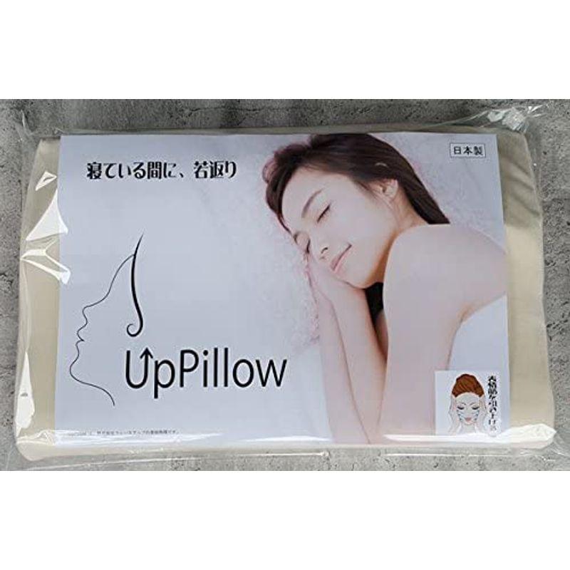 フェースアップ枕 UpPillow「アッピロー」寝ながらにしてリフトアップしてくれる枕 30x50x8?（ナチュラルホワイト） 9