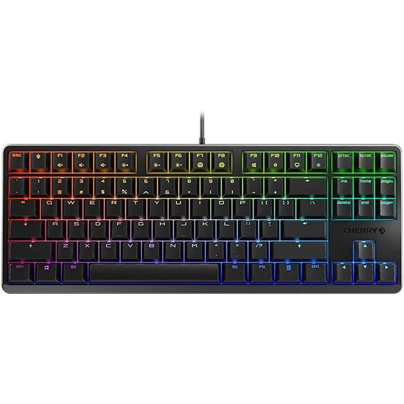 問屋 CHERRY MX G80-3000S TKL Black RGB Keyboard 赤軸