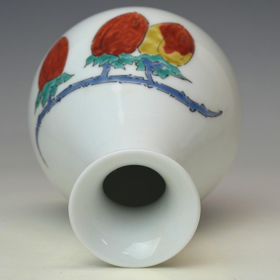 趣楽】 十三代 柿右衛門 今右衛門 太郎右衛門作 瓶揃 徳利 共箱 栞付