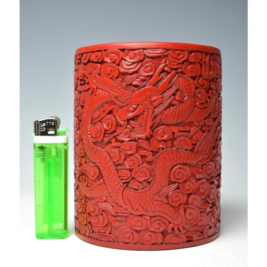 堆朱 筆筒 中国製 【公式通販】