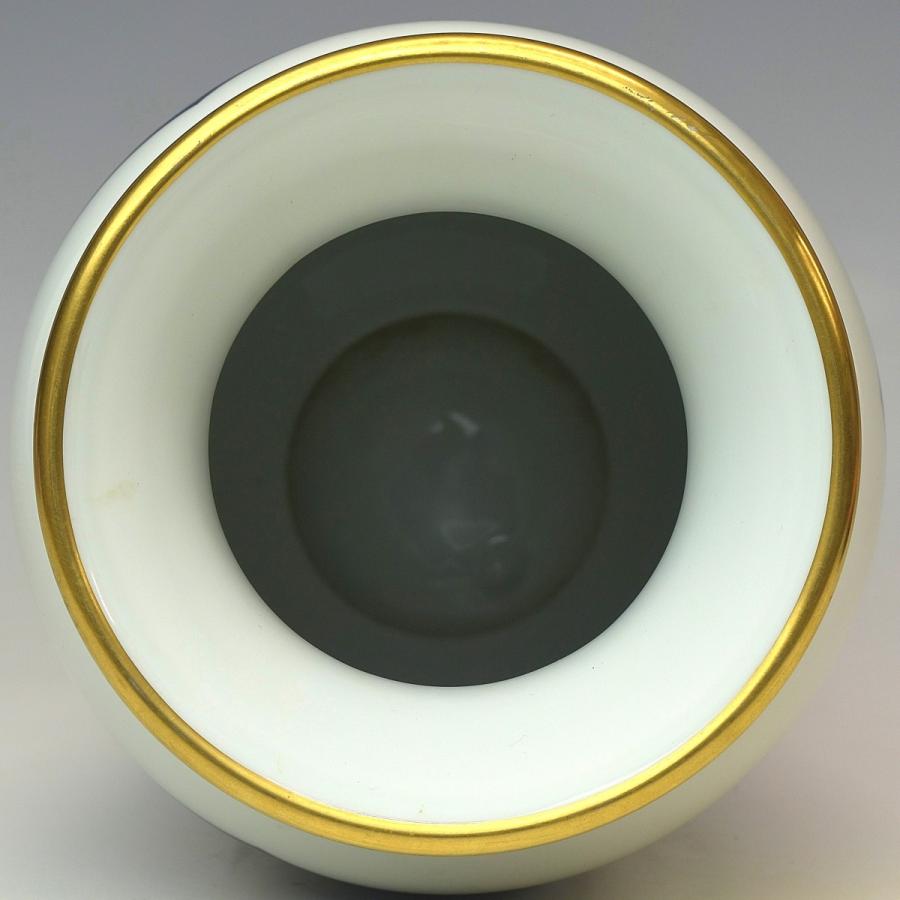 趣楽】 香蘭社謹製 色絵極彩地紋雲麒麟龍鳳凰図花瓶 高さ 趣楽】 香蘭社謹製 色絵極彩地紋雲麒麟龍鳳凰図花瓶 高さ
