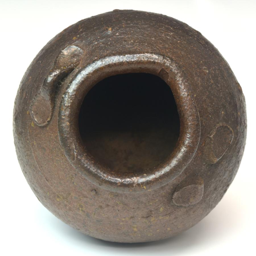 自然釉越前オハグロ壺 2025年最新】お歯黒壺の人気アイテム - メルカリ