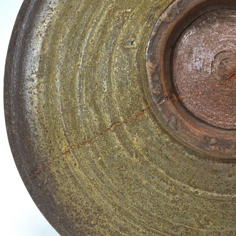 【趣楽】 朝鮮古陶器　李朝時代　斗々屋〔魚屋〕平茶碗　直径１６，５ｃｍ　本物保証　Ｎ１８３１｜shurakudo-antique｜07