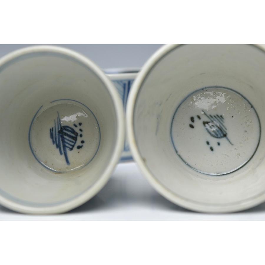 古伊万里　蕎麦猪口 趣楽】 日本美術 古伊万里蕎麦猪口五客 T791 : 趣楽堂 ヤフー