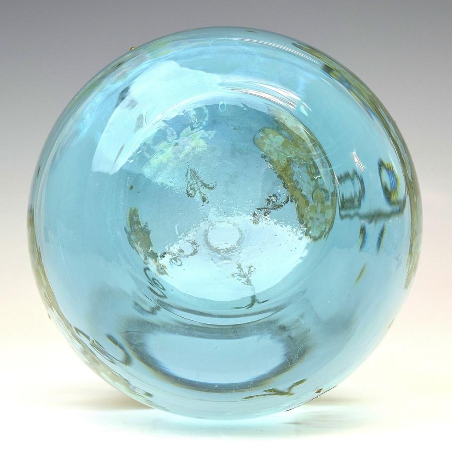 趣楽】 ベネチア 青ガラス グラスとデキャンタ七点セット