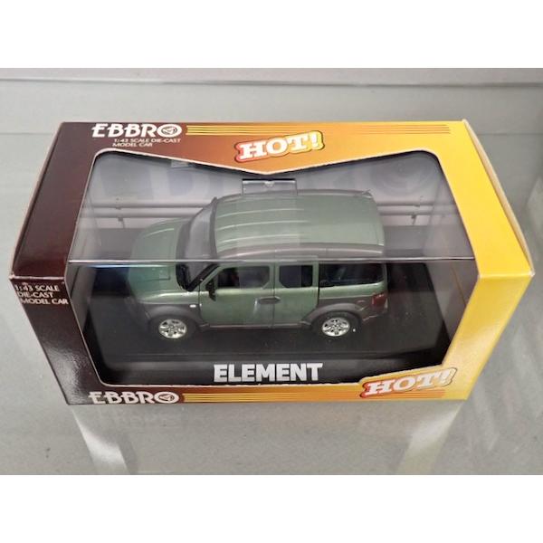 エブロ 1/43 ホンダ エレメント グリーン 43474 完成品 : シュー