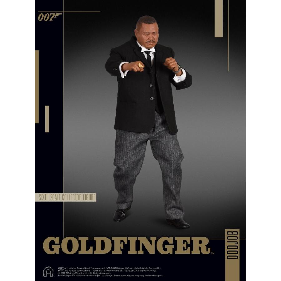 ホットトイズ 007 ゴールドフィンガー 1/6スケールフィギュア ホットトイズ 007 ゴールドフィンガー 1/6スケールフィギュア