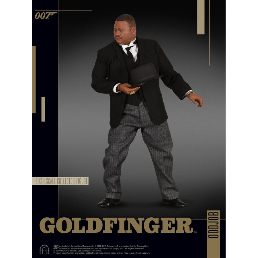 ホットトイズ 007 ゴールドフィンガー 1/6スケールフィギュア オッド 