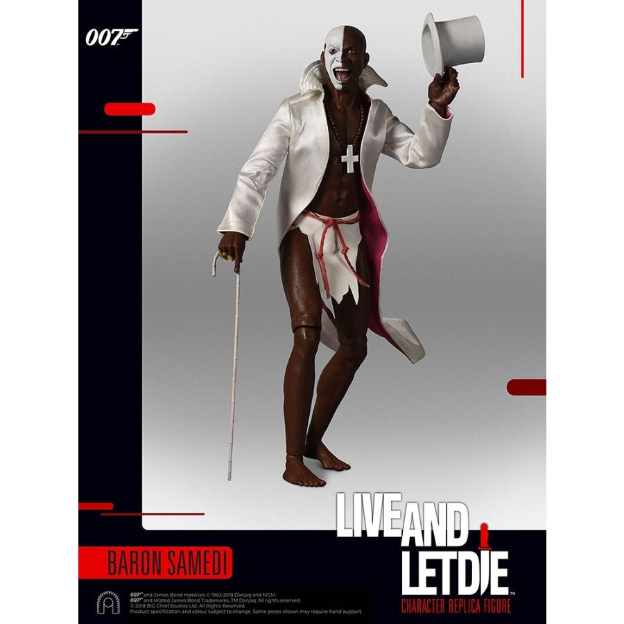 ビッグチーフ スタジオ James 007 フィギュア James Bond 死ぬのは奴らだ サメディ男爵 ジェフリー ホールダー 1 6 007 アクションフィギュア Fc0013 シューストック ヤフー店