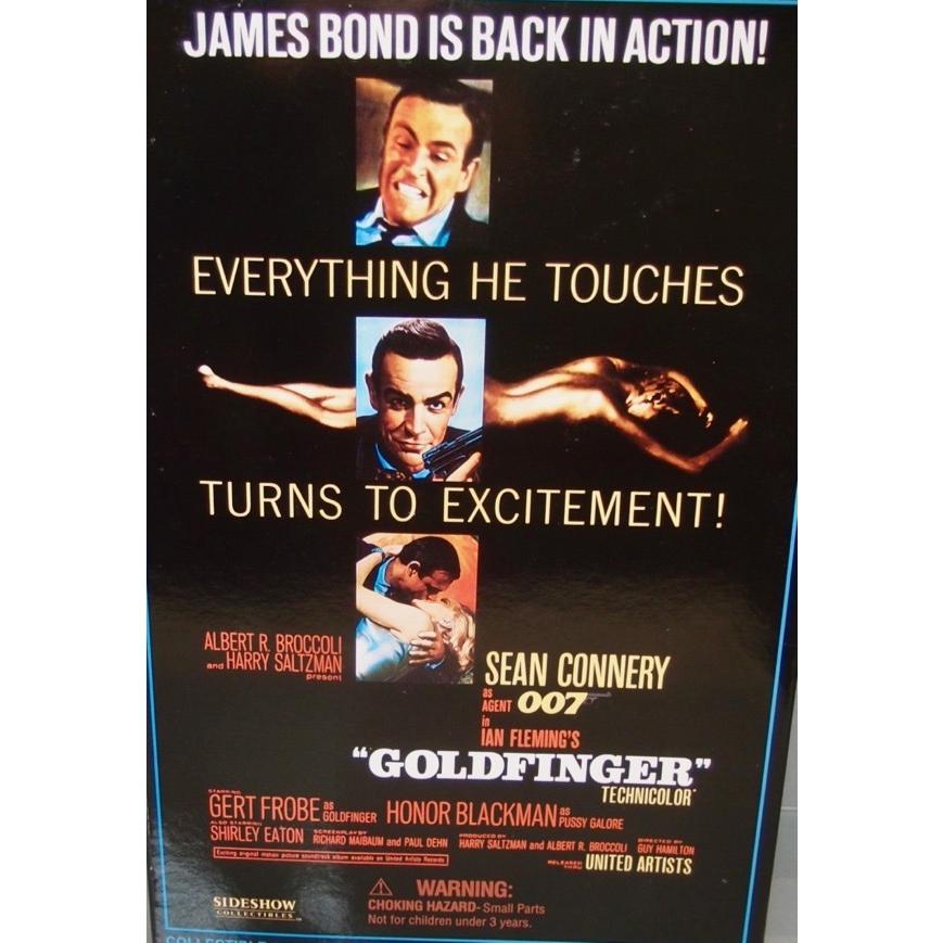 サイドショウ 007 James Bond ゴールドフィンガー/ジェームズ サイドショウ 007 James Bond ゴールドフィンガー/ジェームズ
