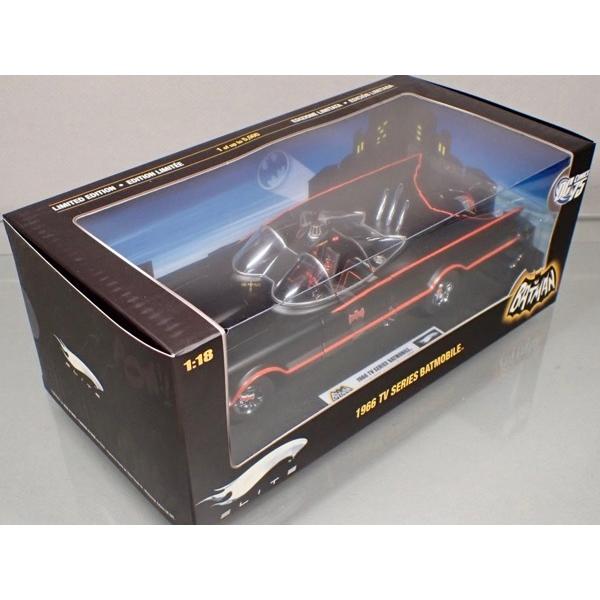 バットモービル 1/18スケール Mattel社 HotWeeLs MATTEL Hot Wheel 1/18 TV 1966 バットモービル [スーパー
