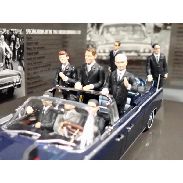 ミニチャンプス MINICHAMPS 1/43 ケネディー大統領専用車 LINCOLN