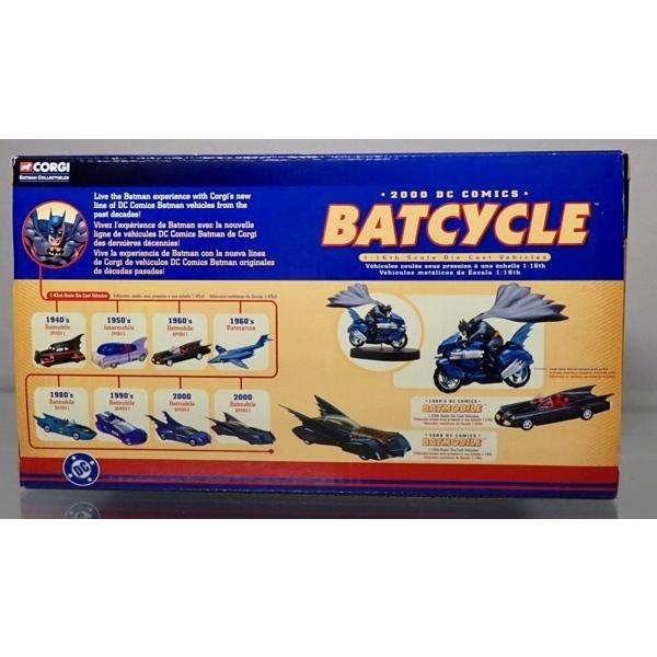 CORGI（コーギ） CORGI BATMAN 2000's DC COMIICS BATCYCLE バット
