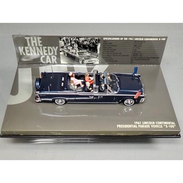 ミニチャンプス MINICHAMPS 1/43 ケネディー大統領専用車 LINCOLN