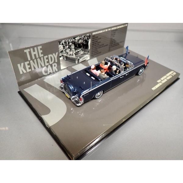 ミニチャンプス MINICHAMPS 1/43 ケネディー大統領専用車 LINCOLN