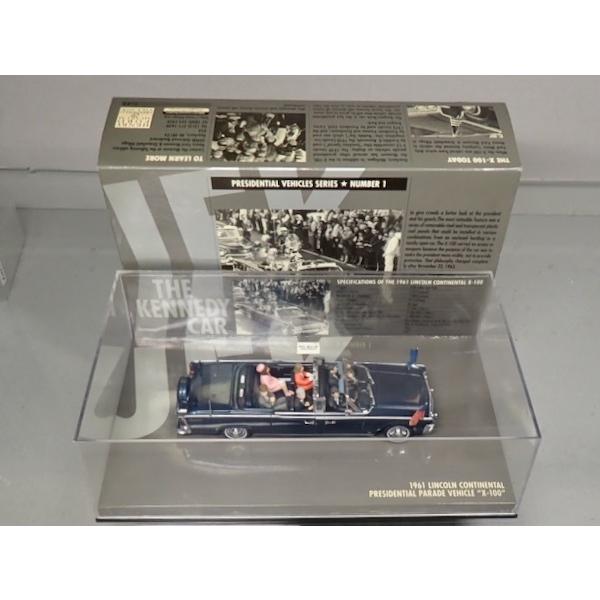 ミニチャンプス MINICHAMPS 1/43 ケネディー大統領専用車 LINCOLN