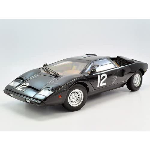 京商オリジナル 1/18 Lambo Countach LP400 黒 (サーキットの狼) 完成品｜shustock34406035｜02