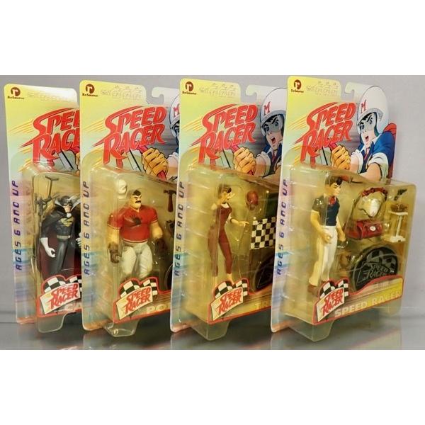 Resaurus スピードレーサー（マッハGoGoGo）4体セット（三船 剛、志村
