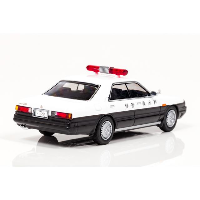 レイズ 1/43 日産 セドリック シーマ Y31 1988 静岡県警察高速道路交通