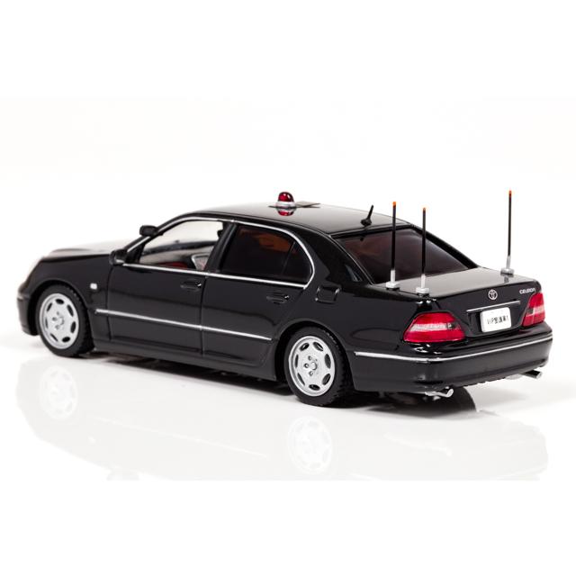 レイズ 1/43 トヨタ セルシオ 2004 警察本部警備部要人警護車両