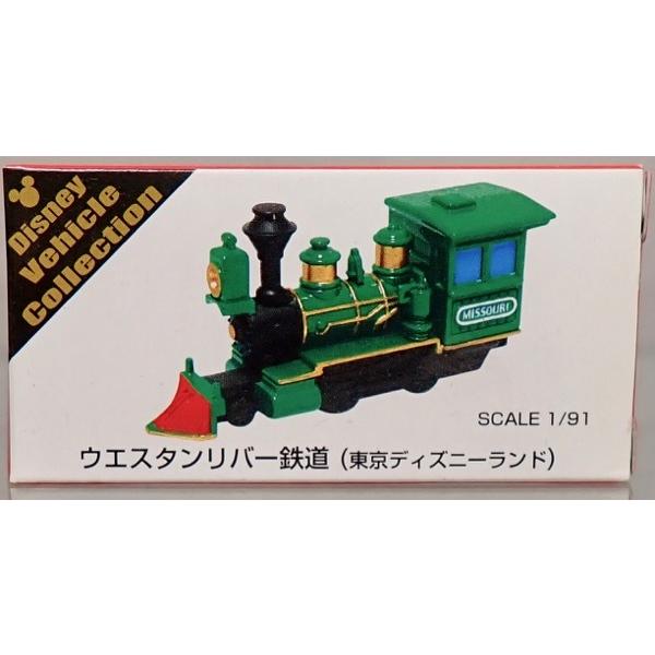 【東京ディズニーリゾート　ウエスタンリバー鉄道(緑)　トミカ 】