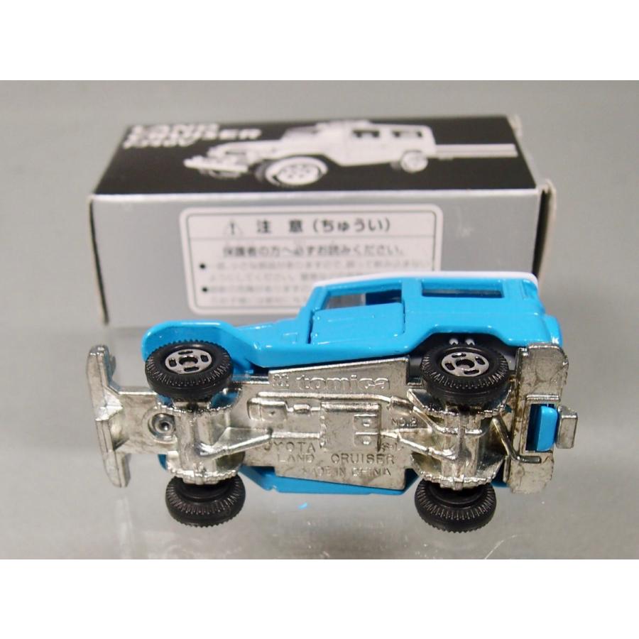 トミカ ランドクルーザー（トヨタ博物館特注品／中国製）水色 : シュー