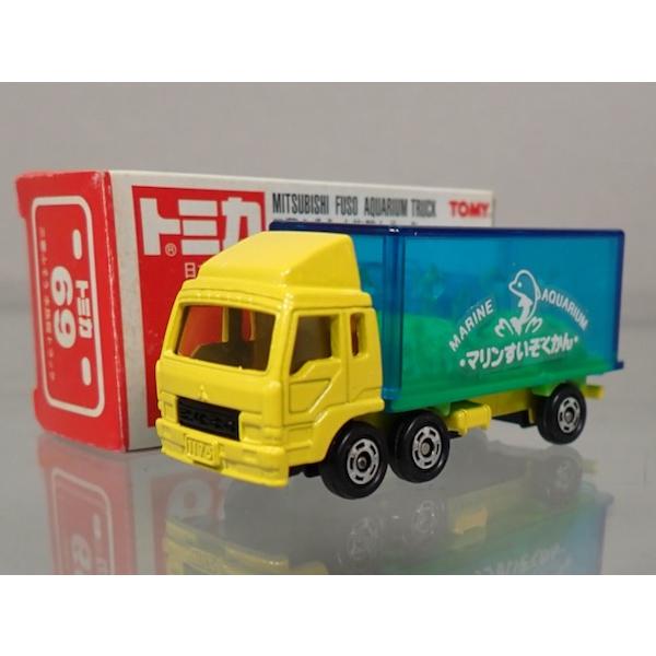 トミカ [新品] 日本製 69-5 三菱ふそう 水続館トラック : シュー