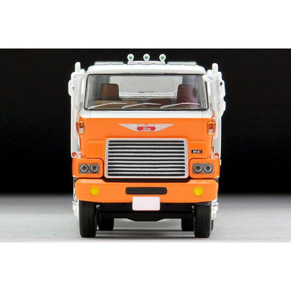 クーオンライン トミカリミテッドヴィンテージ ネオ 1/64 LV-N89d 日野HE 366型 カートランスポーター 白/オレンジ 完成品