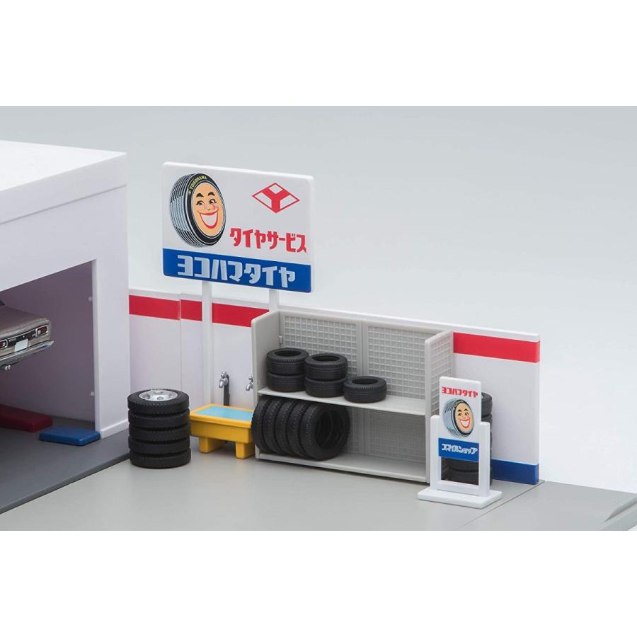 トミーテック トミカラマ ヴィンテージ 1/64 05a タイヤショップ トミーテック トミカラマ ヴィンテージ 1/64 05a タイヤショップ
