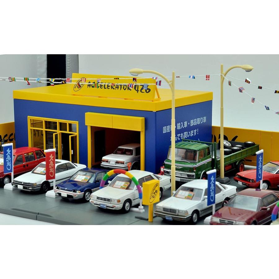 トミカラマ ヴィンテージ 04c 1/64 中古車店 アクセル426 ミニカー用