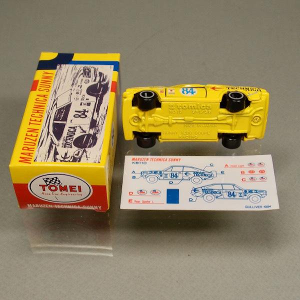 トミカ ガリバー特注 15-2 #84 鈴木誠一 TECHNICA 日産サニー1200