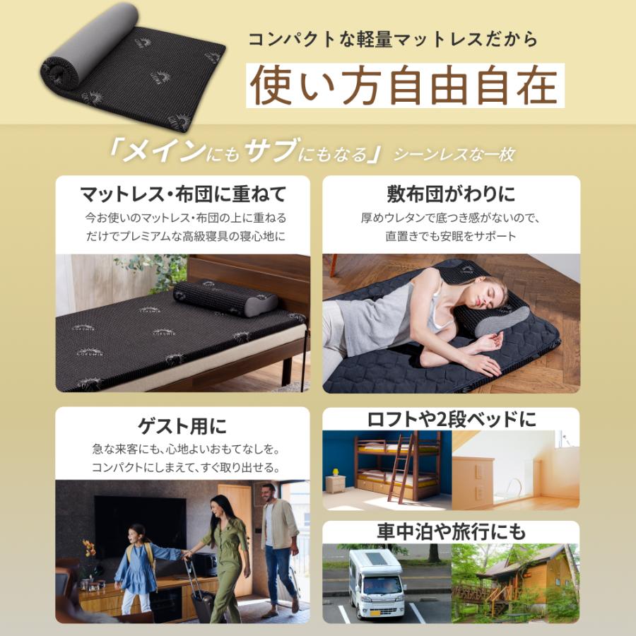 GOKUMIN ゴクミン 寝具3点セット マットレス 枕 敷パッド 寝具セット