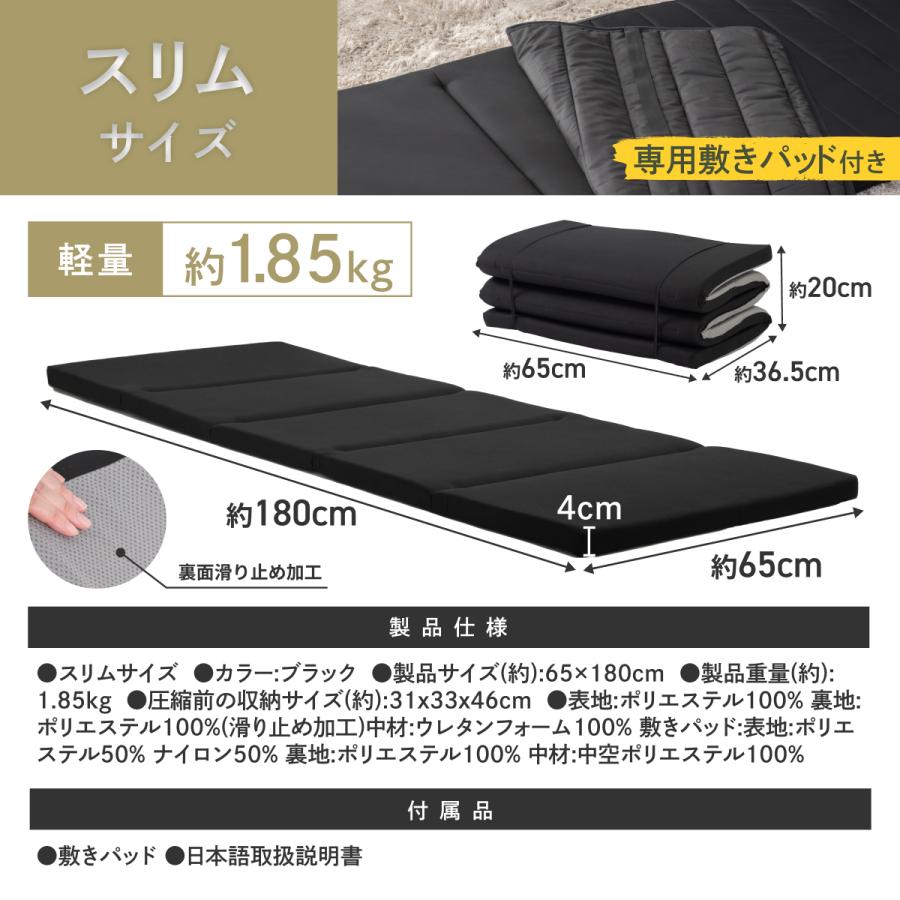 GOKUMIN 超 コンパクト 5つ折り マットレス 折りたたみ GOKUMIN 超 コンパクト 5つ折り マットレス 折りたたみ