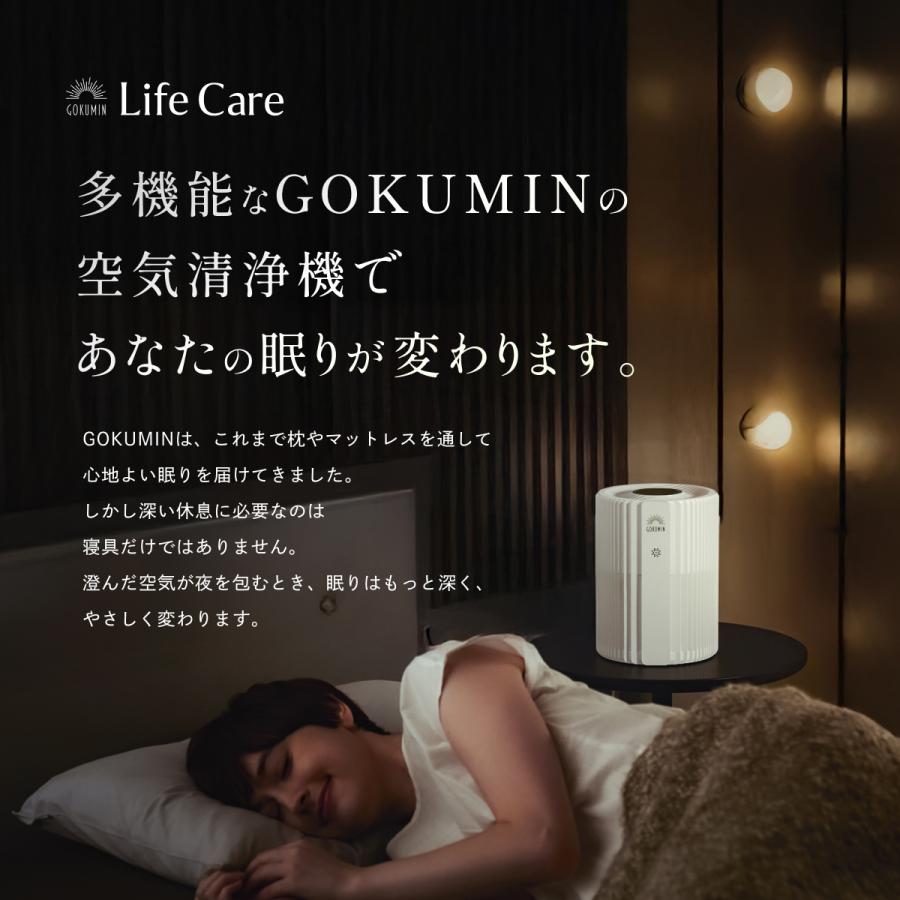 GOKUMIN 空気清浄機 交換用フィルター単品 4層フィルター 花粉