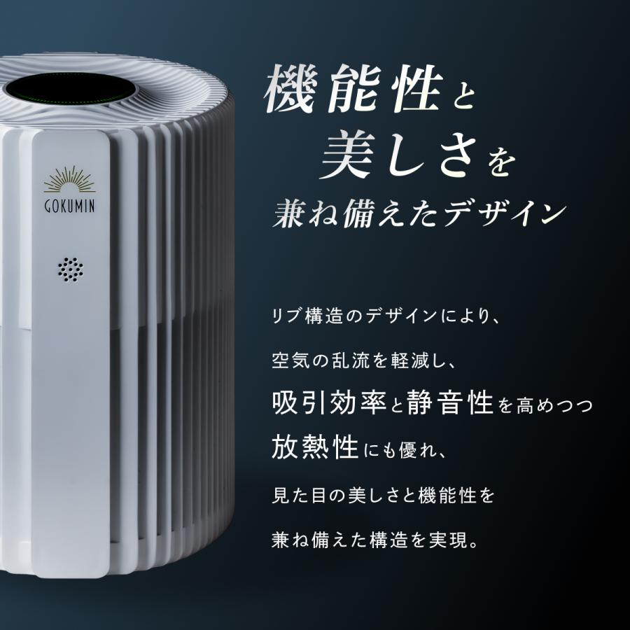GOKUMIN 空気清浄機 交換用フィルター単品 4層フィルター 花粉